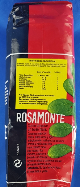 Yerbamte Rosamonte 500-gr